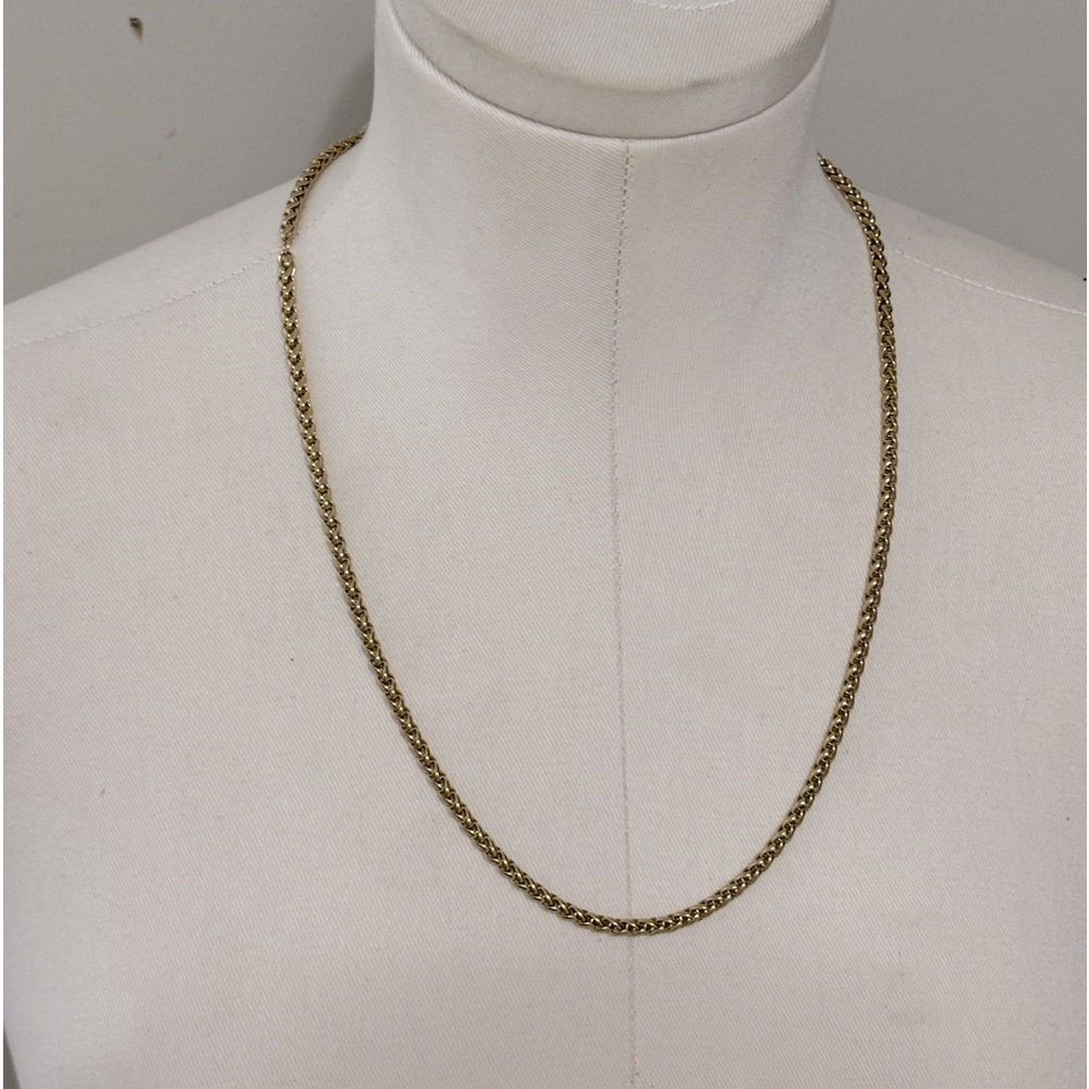Nominal 18k Gold Plated   23 inches Adjustable  Chain
